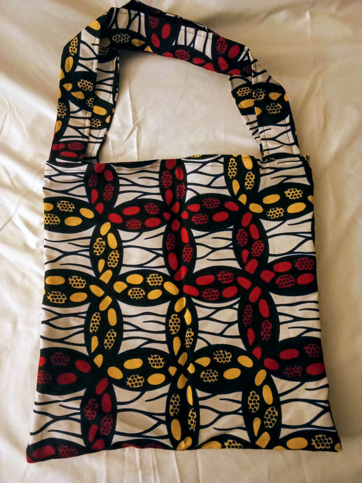Petit tôte bag fleurs